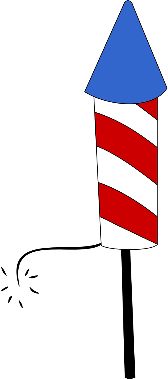 Rocket,new Year's Rocket,free - Rakete Silvester (500x1000), Png Download