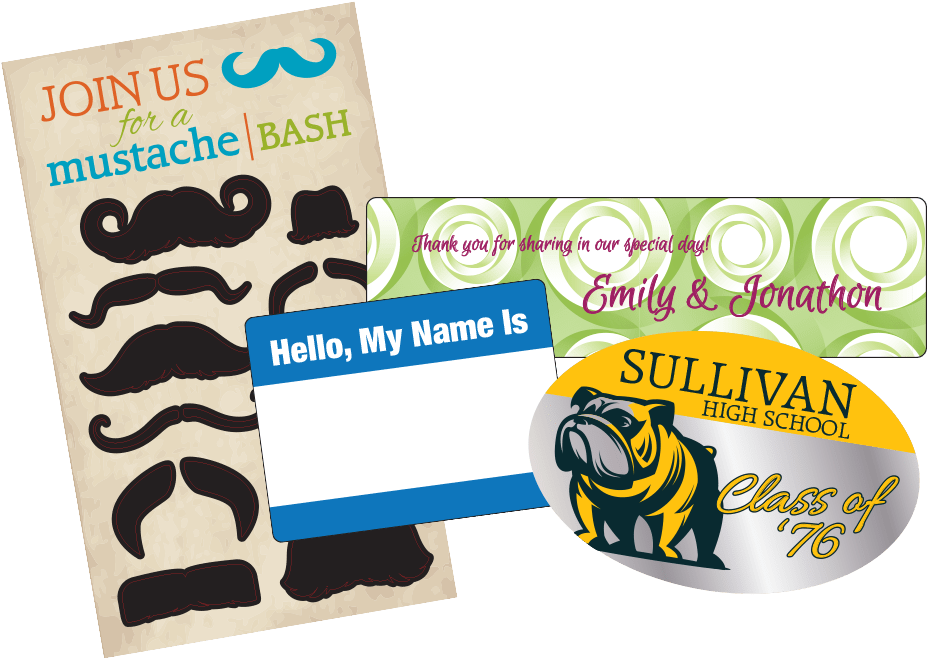 Labels For All Your Social Events - 24 Hour Fasturn Rectangle Labels - Group H - 1c (959x699), Png Download