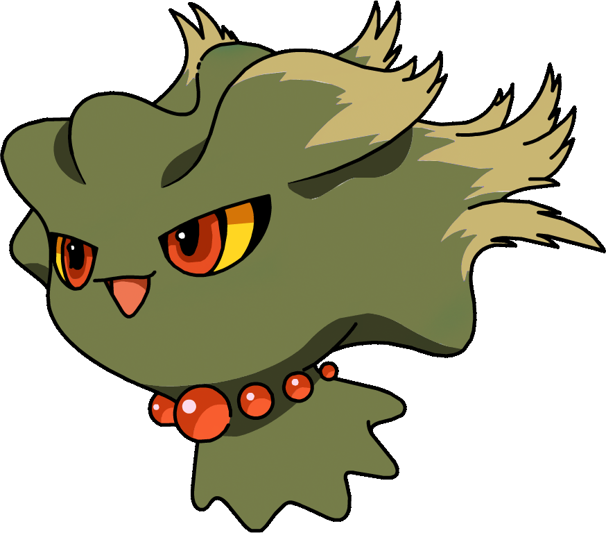200 Misdreavus Os Shiny - Pokemon Shiny Misdreavus (874x768), Png Download