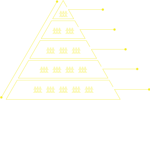 Los Donantes Contact Center Lazos - Triangle (511x504), Png Download