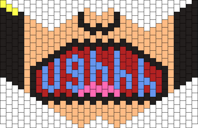 Tina Belcher Ughhhh Mask Bead Pattern - Sankta Maria Kyrka (694x447), Png Download