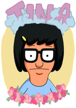 Tina Image - Tina Bob's Burgers (320x379), Png Download