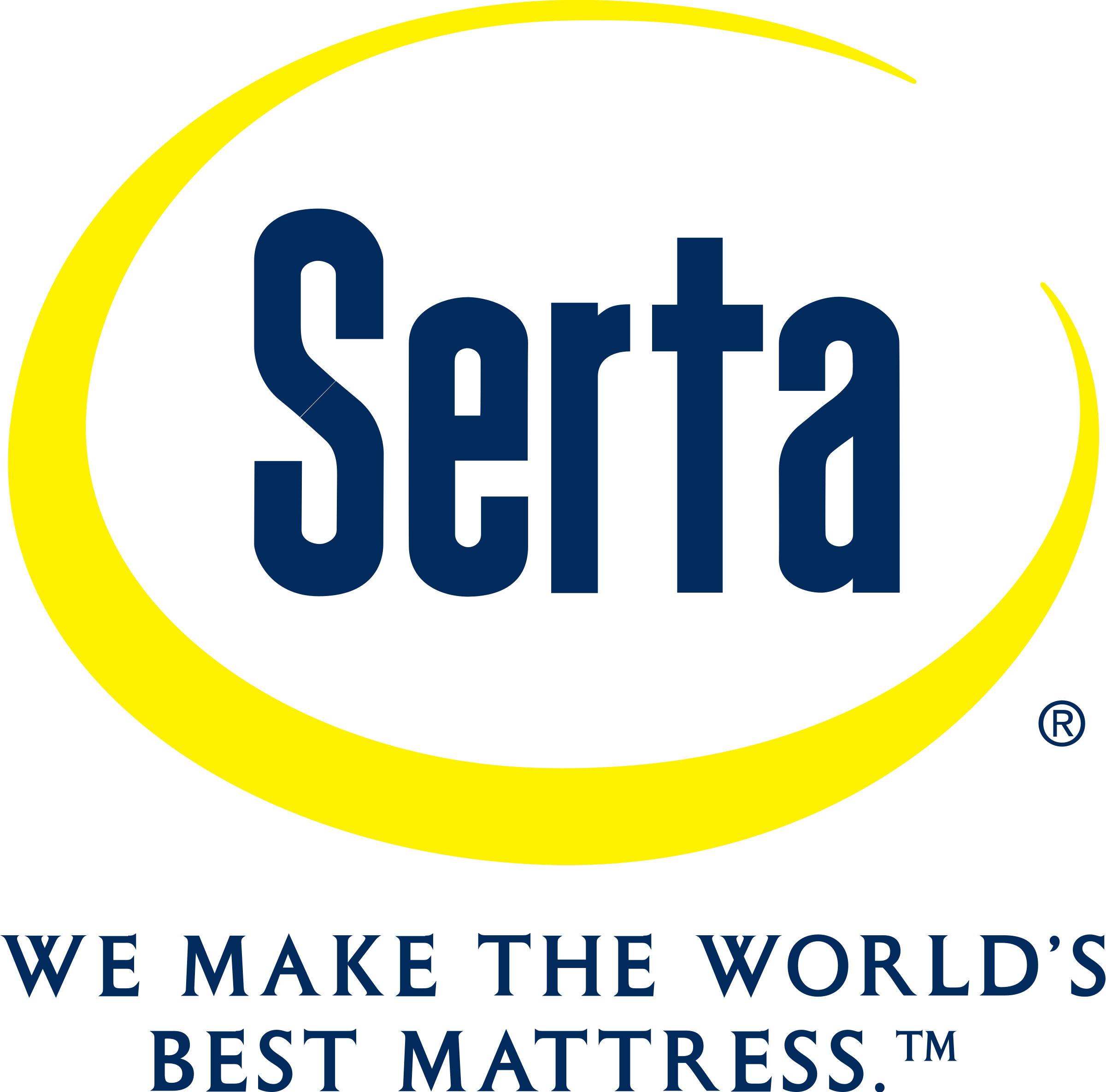 Serta Logo Png Transparent - Logo Serta (2400x2369), Png Download