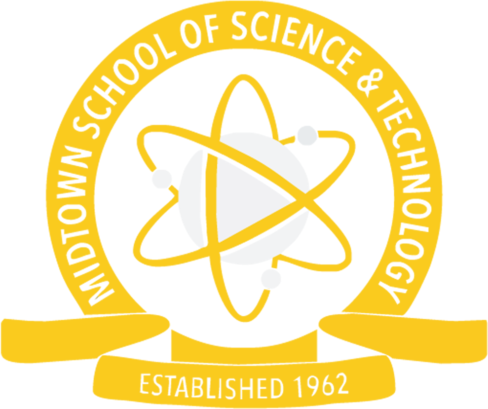 Midtown School Of Science Logo Spider Man Peter Parker - Midtown School Of Science And Technology Logo Png (1200x1062), Png Download