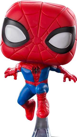 Spider Man Into The Spider Verse - Spider Man Into The Spider Verse Funko Pop (600x600), Png Download