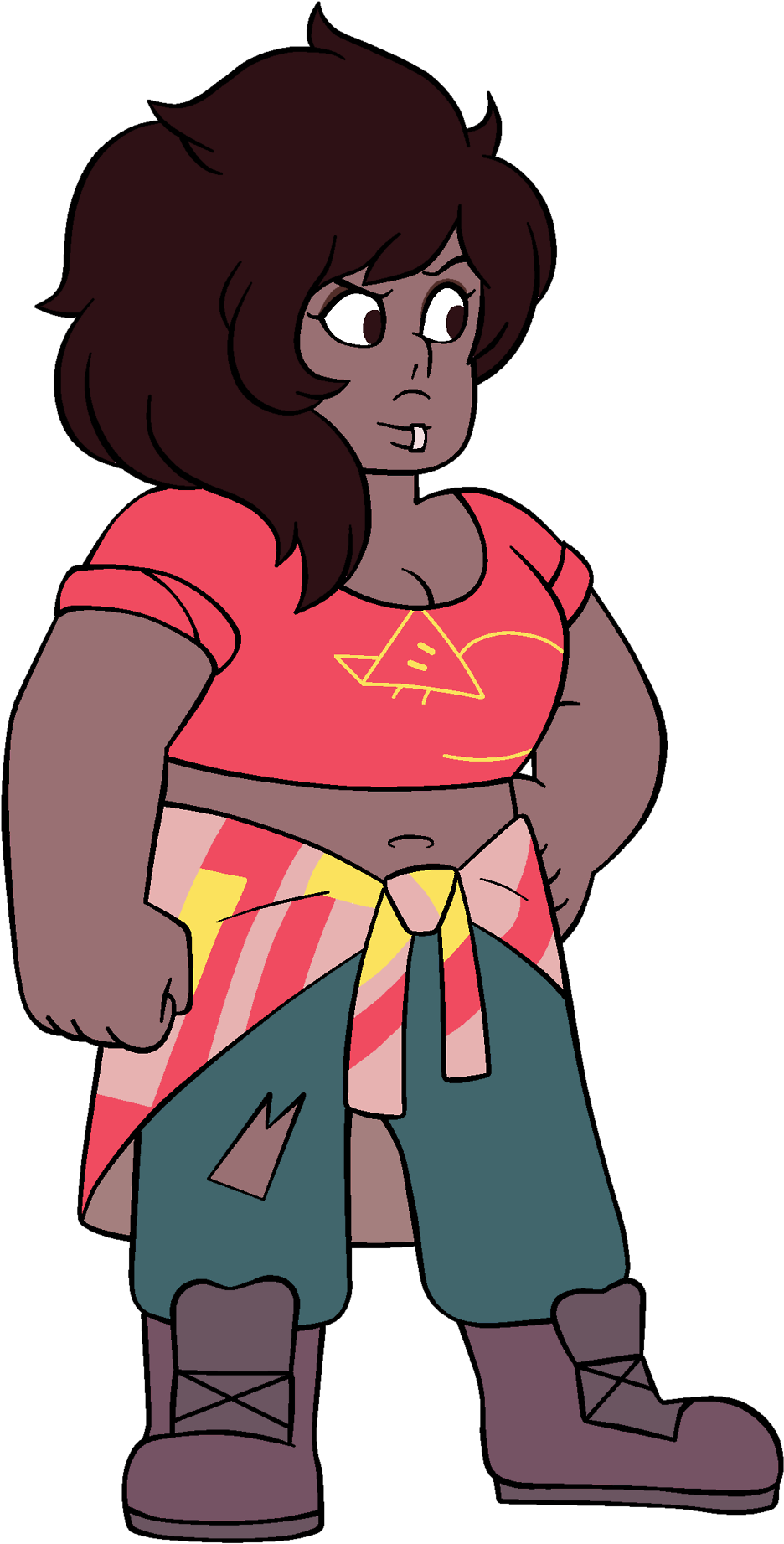 Mystery Girl And Smoky Palette Swap - Luna Loud (1038x1920), Png Download