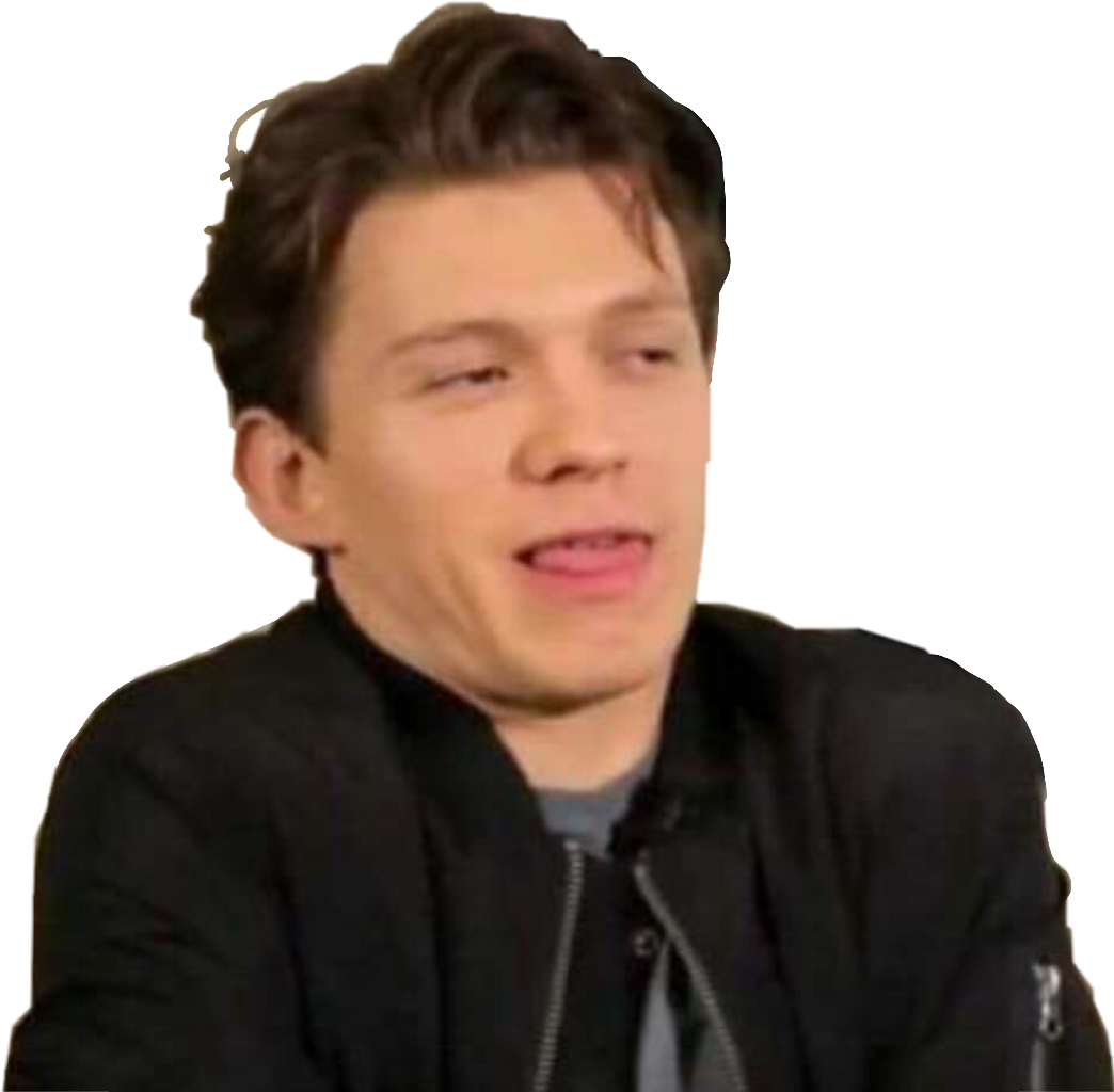 Tomholland Peterparker Spiderman Spidermanfarfromhome - Tom Holland Funny Face (1044x1024), Png Download