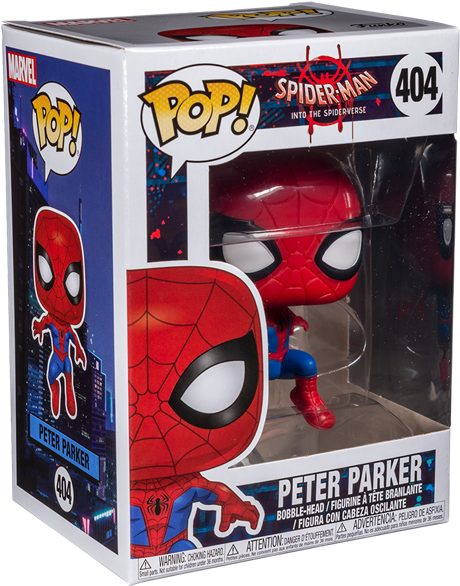 Spider Man Into The Spider Verse - Spider Man Into The Spider Verse Funko Pop (600x600), Png Download