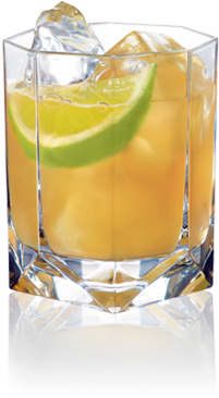 Serve In Glass With Ice And A Lime Wedge - Sour (200x600), Png Download