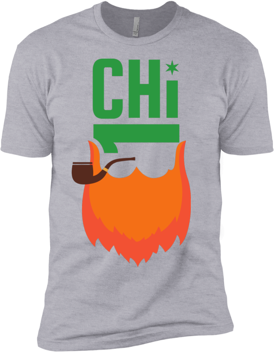Men's Leprechaun Beard T-shirt - Red 5 (1155x1155), Png Download