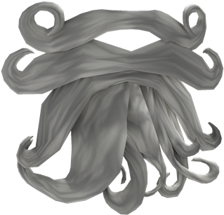 Unconvincing Costume Beard - Roblox (420x420), Png Download
