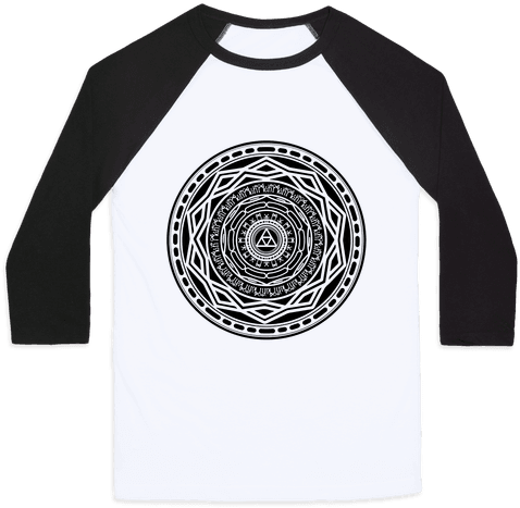 Twilight Princess Sigil Baseball Tee - Space Force (484x484), Png Download