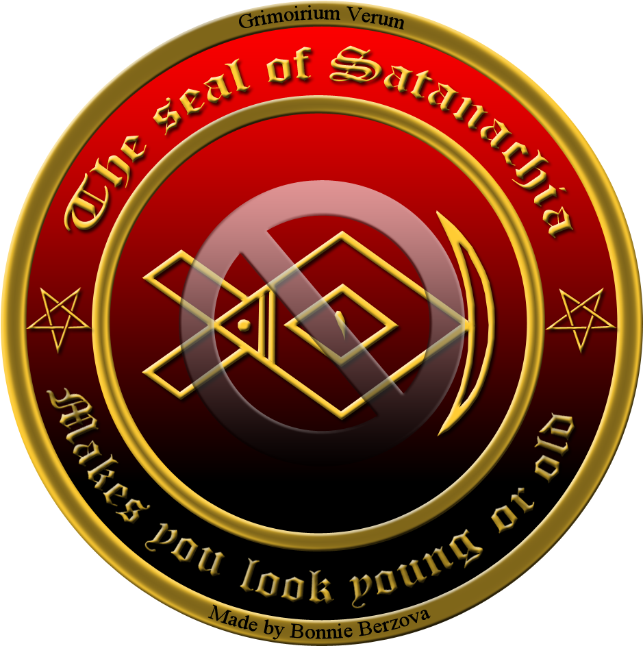 The Seal Of Satanachia From Grimoirium Verum By Alibek - Grimorium Verum (1000x1000), Png Download