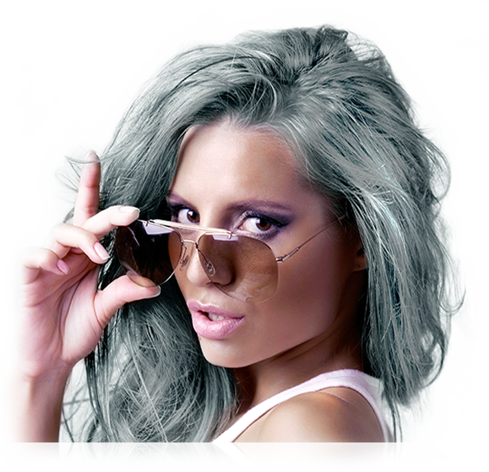 Grey Hair Dont Care (712x688), Png Download