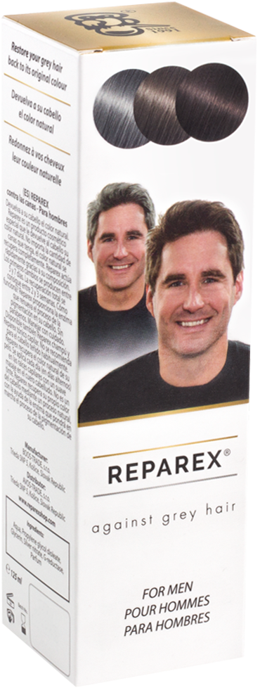 Reparex Against Grey Hair For Man - Gray Hair Treatment Formula For Women - Natural Hair (1000x1000), Png Download