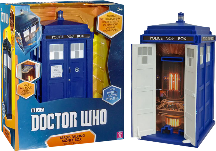 Doctor - Doctor Who Tardis Money Box (719x501), Png Download