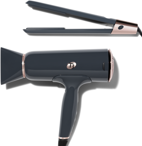 More Views - T3 Cura Luxe Hair Dryer (525x525), Png Download