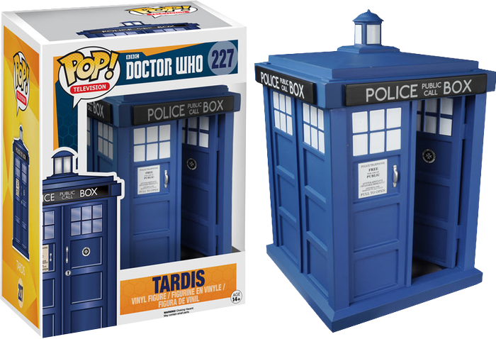 Tardis Pop Vinyl Figure - Funko Pop Doctor Who Tardis (700x478), Png Download