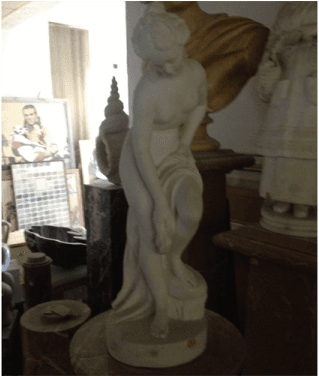 Marble Statue - Marble (600x375), Png Download