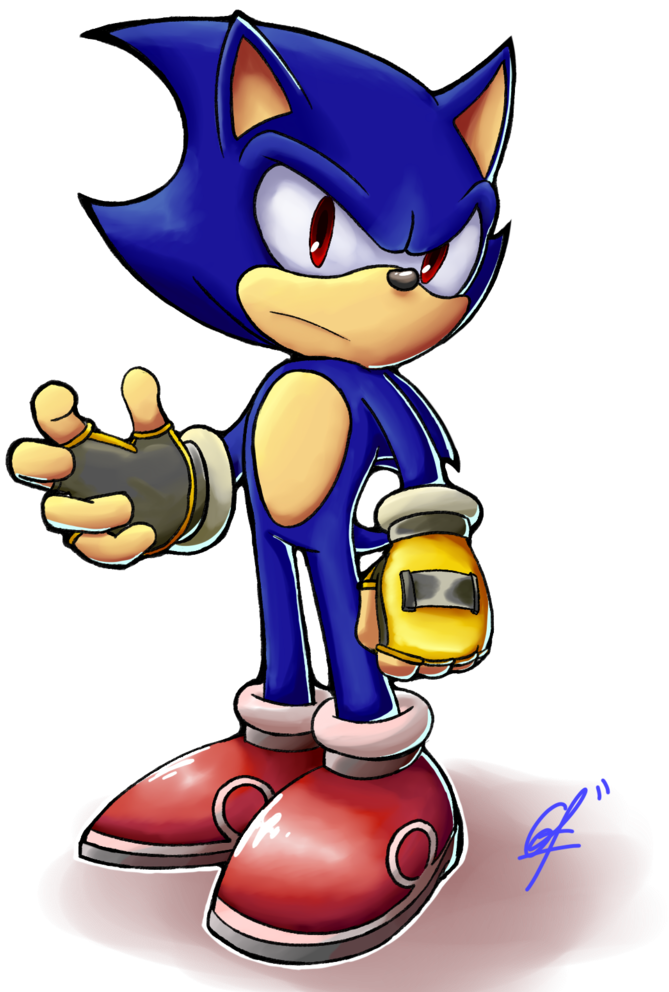 Metal Sonic Vertebrate Cartoon Fictional Character - Sonic The Hedgehog (1024x1024), Png Download