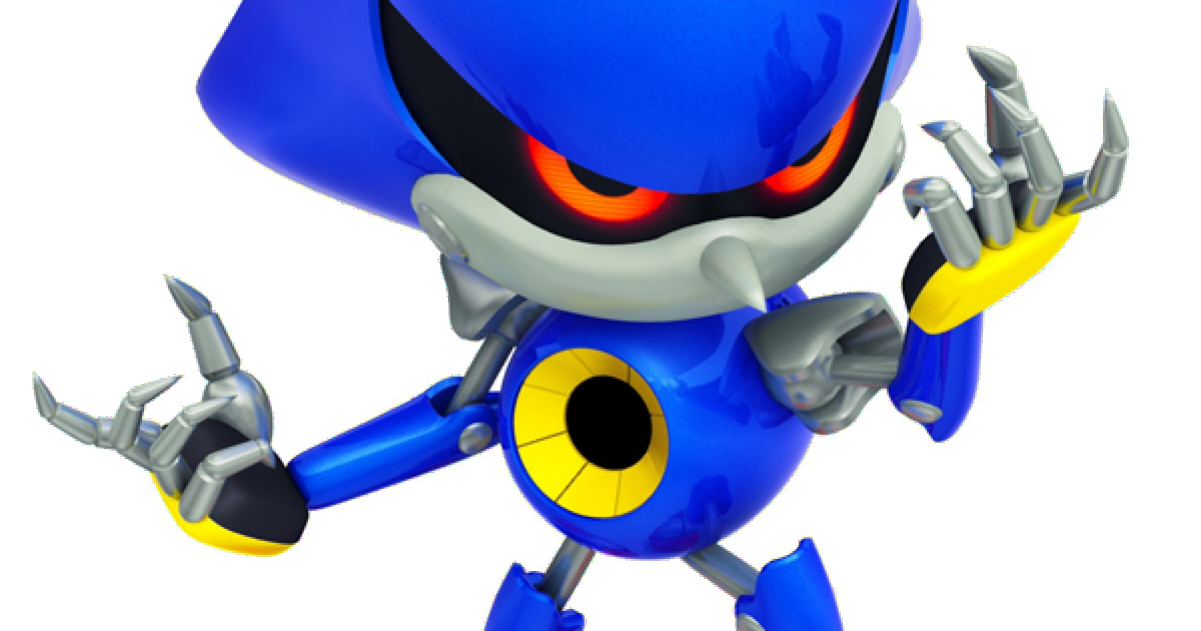 Sonic Underground Metal Sonic (1201x631), Png Download