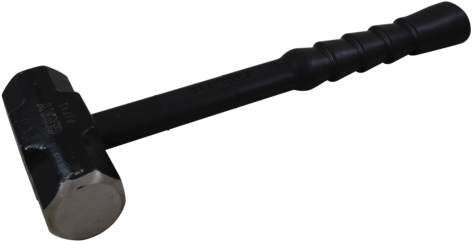 Fiberglass Sledge Hammers With Super Grip Handle - Martillo De Goma Antirebote (480x480), Png Download