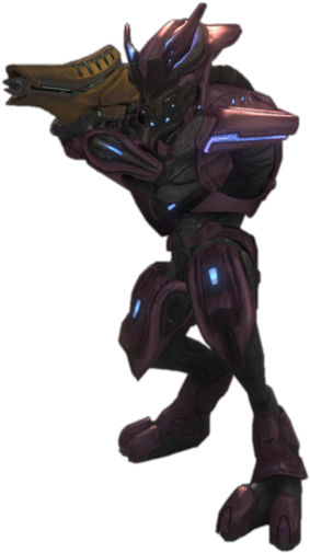 Sangheili Field Marshall - Halo Reach Sangheili (300x531), Png Download