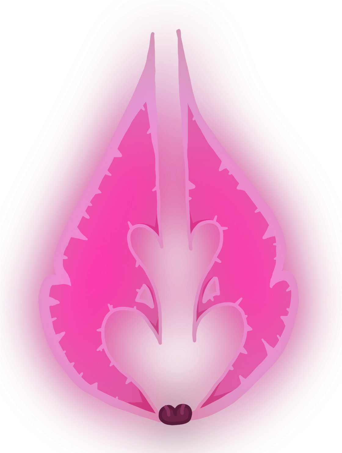 I Hope This Heart-shaped Energy Sword Makes U Feel - Emblem (1128x1480), Png Download