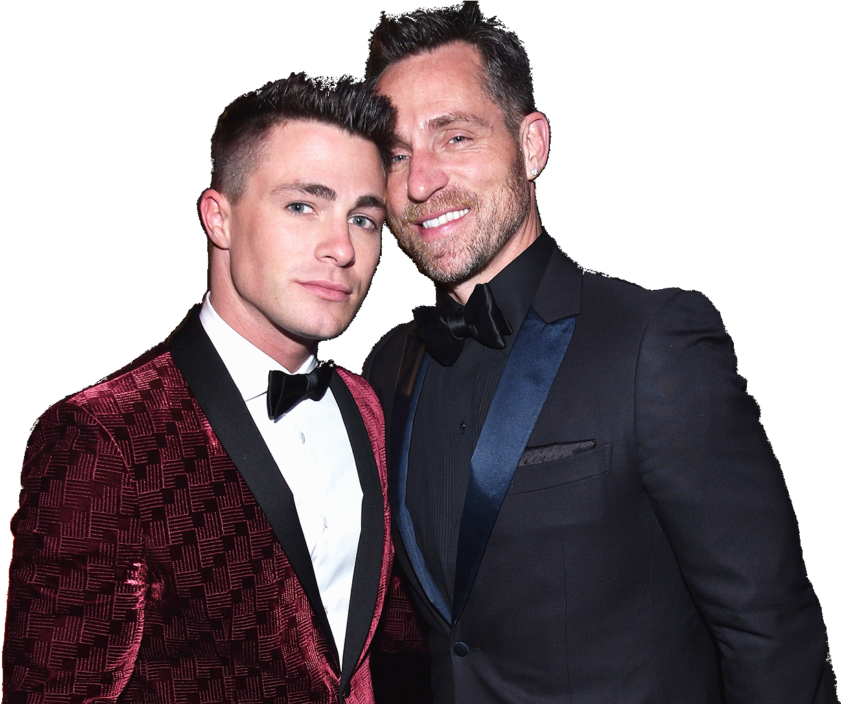 Colton Haynes & Jeff Leatham Lgb - Jeff Leatham (1224x1224), Png Download