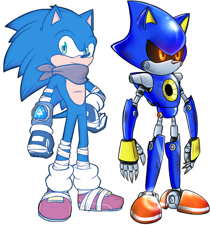 My Stuff Well I Have Done To Metal Sonic, Thought To - Sonic Boom Metal Sonic (954x1022), Png Download