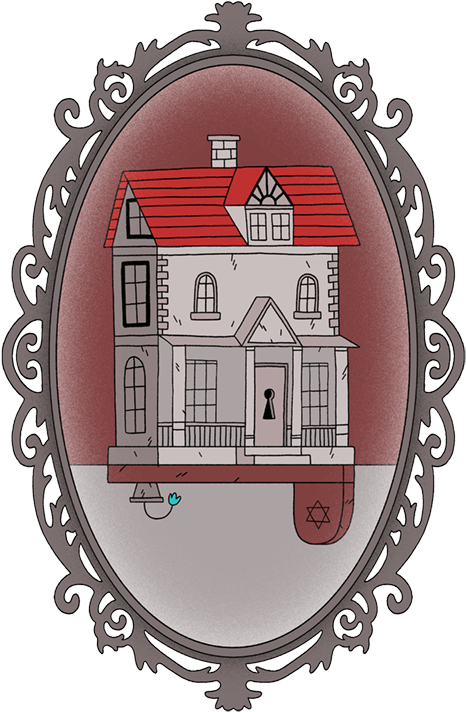 Frame 09 - Castle (500x750), Png Download