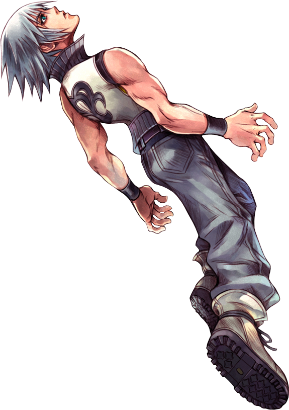 Tumblr Static Ddd Riku - Tetsuya Nomura Kingdom Hearts Artwork (611x853), Png Download