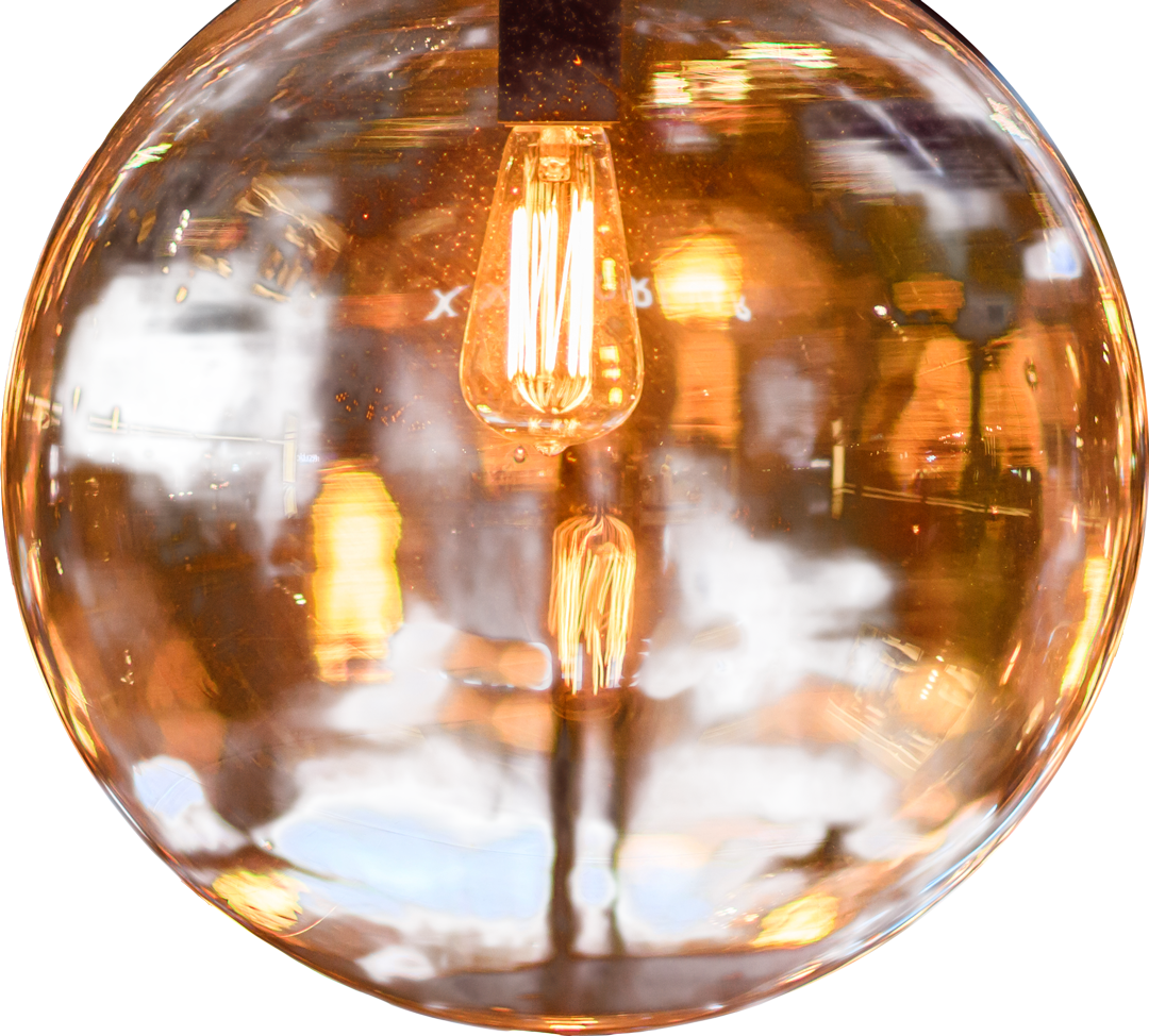 Light Bulb - Incandescent Light Bulb (1080x974), Png Download