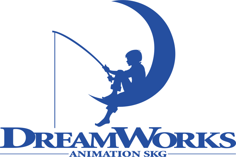 Dreamworks Animation Skg Logo With Fishing Boy - Dreamworks Animation Studios Logo (800x534), Png Download
