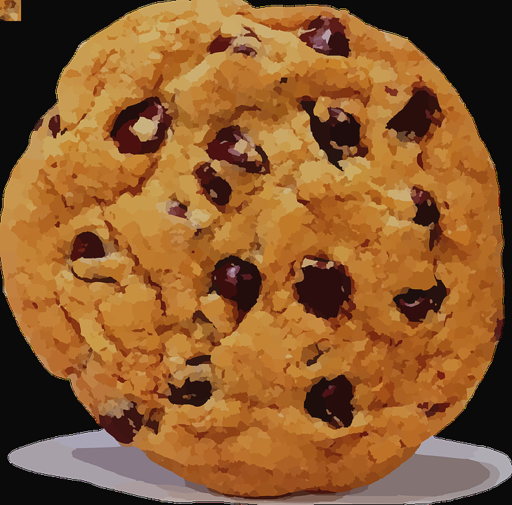 Chocolate Chip Cookie Cookie Clip Art (729x720), Png Download