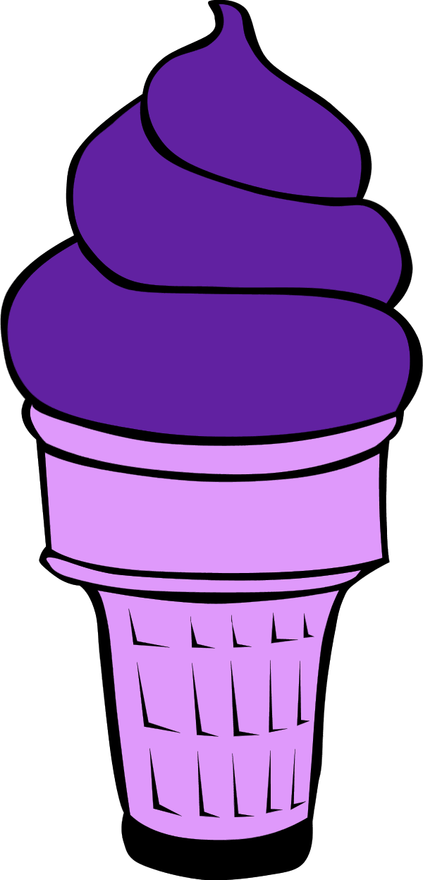 Ice Cream Cone Chocolate - Ice Cream Cone Clip Art (600x1247), Png Download