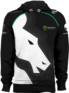 Jumper Team Liquid Green Ti 2018-400x400 - Luke Cage Bullet Hole Hoodie (400x400), Png Download