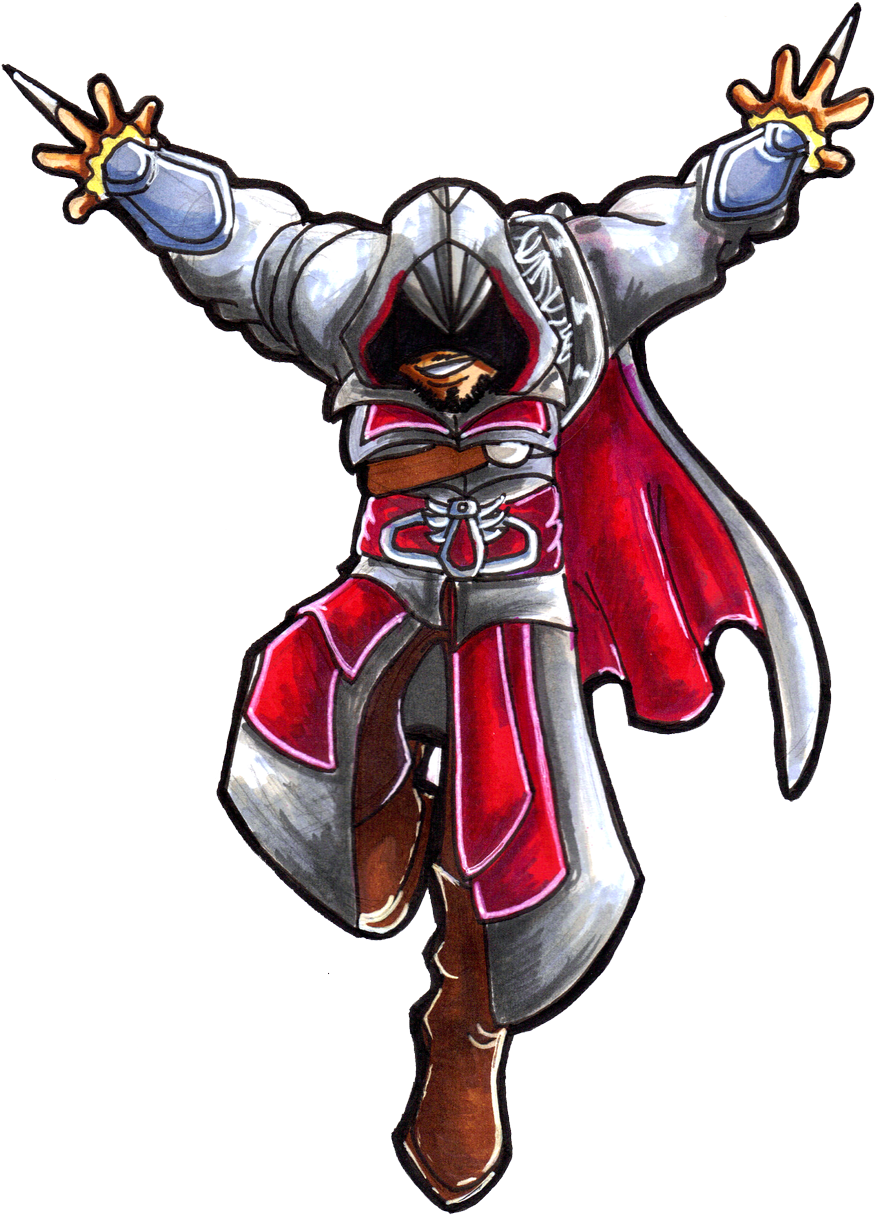 Ezio Auditore Transparent Background - Ezio Auditore Png (900x1230), Png Download