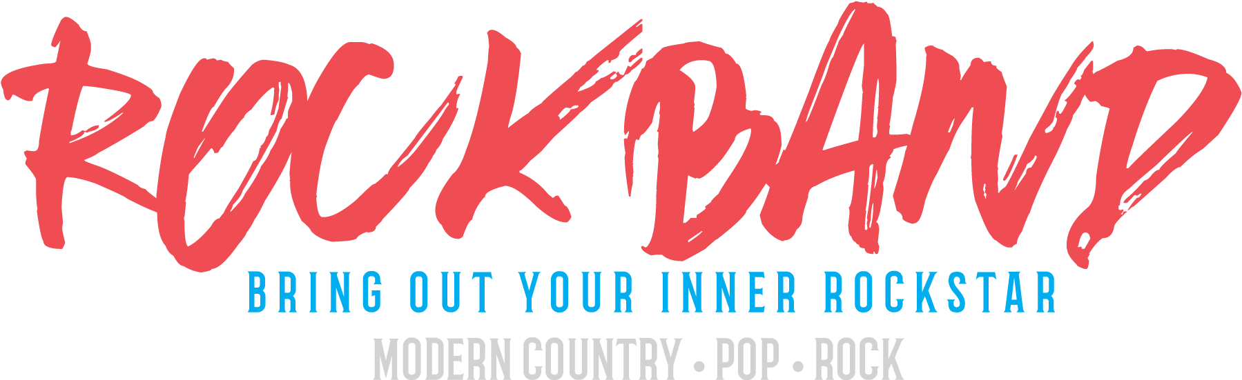 Rockband-red - Graphic Design (1880x608), Png Download