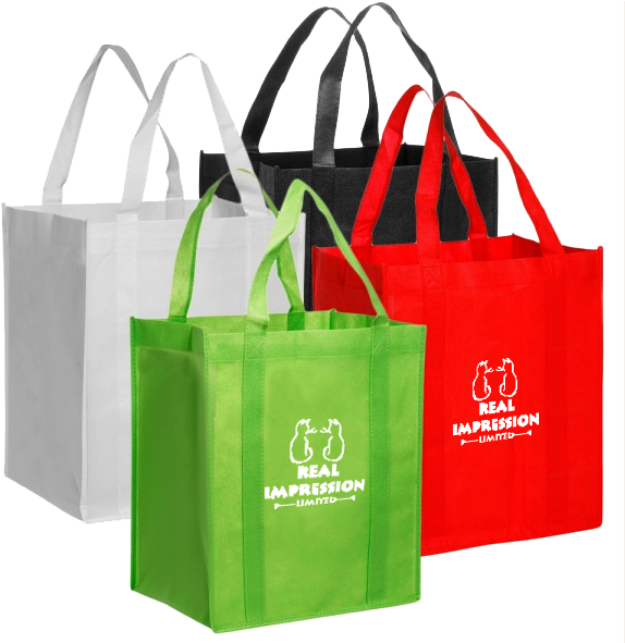 Non Woven Bags - Nonwoven Printing Bag Png (598x590), Png Download