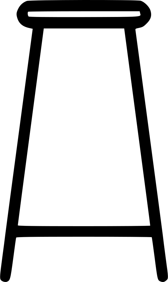 Bar Stool Chair Furniture (586x980), Png Download