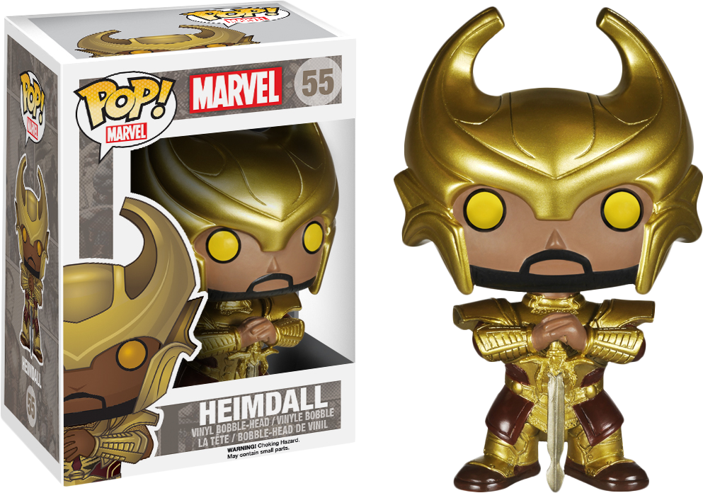 Heimdall Diskingdom - Heimdall Thor Ragnarok Funko Pop (993x696), Png Download