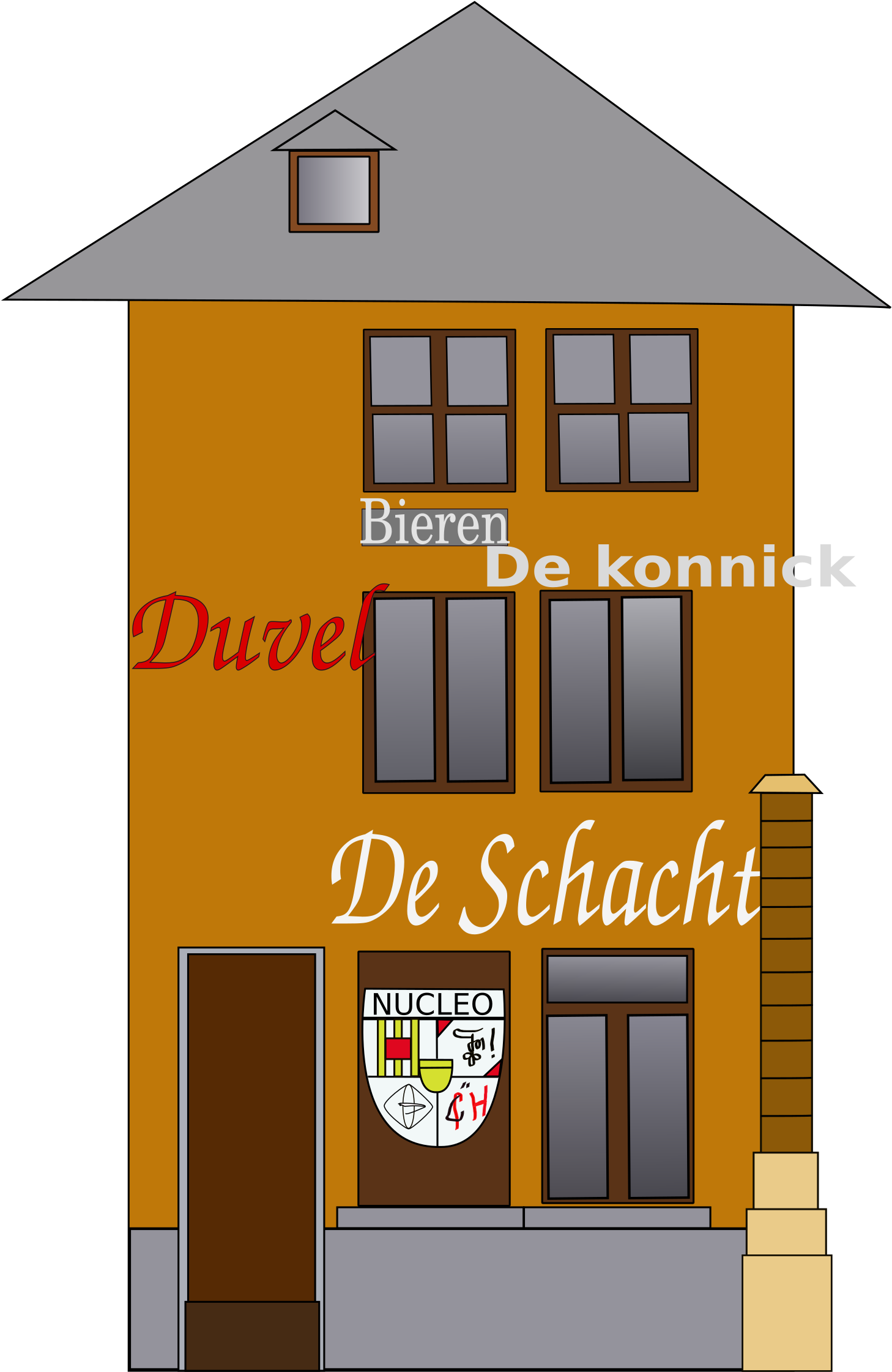 Big Image - Hilton Antwerp Old Town (1556x2400), Png Download