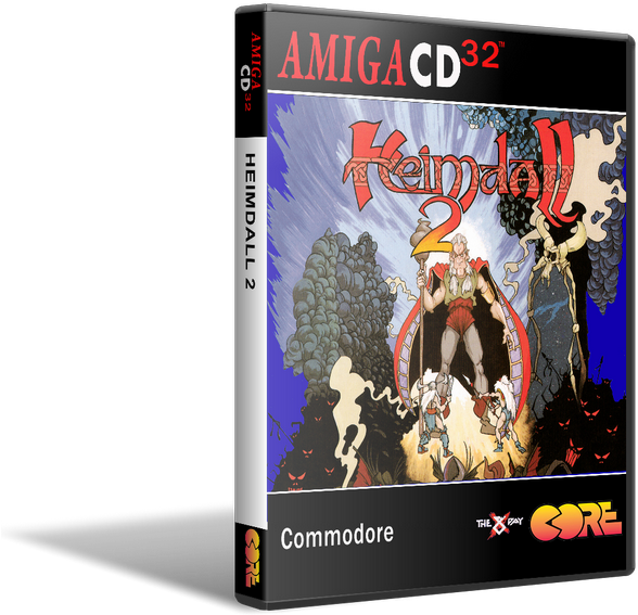 Amiga Cd32 Heimdall 2 Cover Or Case - Action Figure (800x600), Png Download