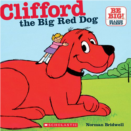 Clifford The Big Red Dog - Clifford The Big Red Dog By Norman Bridwell (435x550), Png Download