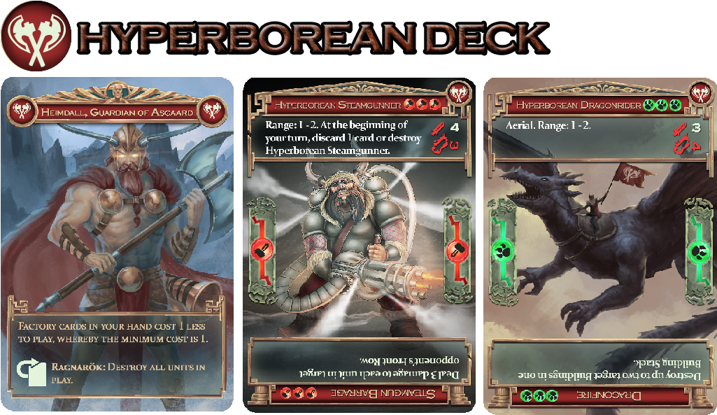 Hyperborean Deck Header - Pc Game (1024x623), Png Download