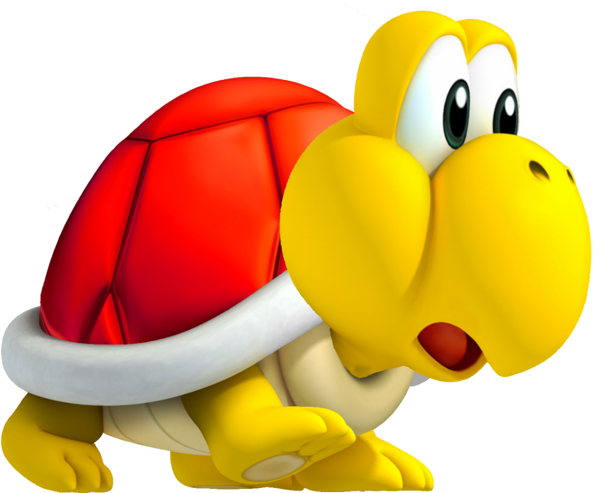 4-legged Koopa Troopa - Koopa Troopa Mario Bros (1195x991), Png Download