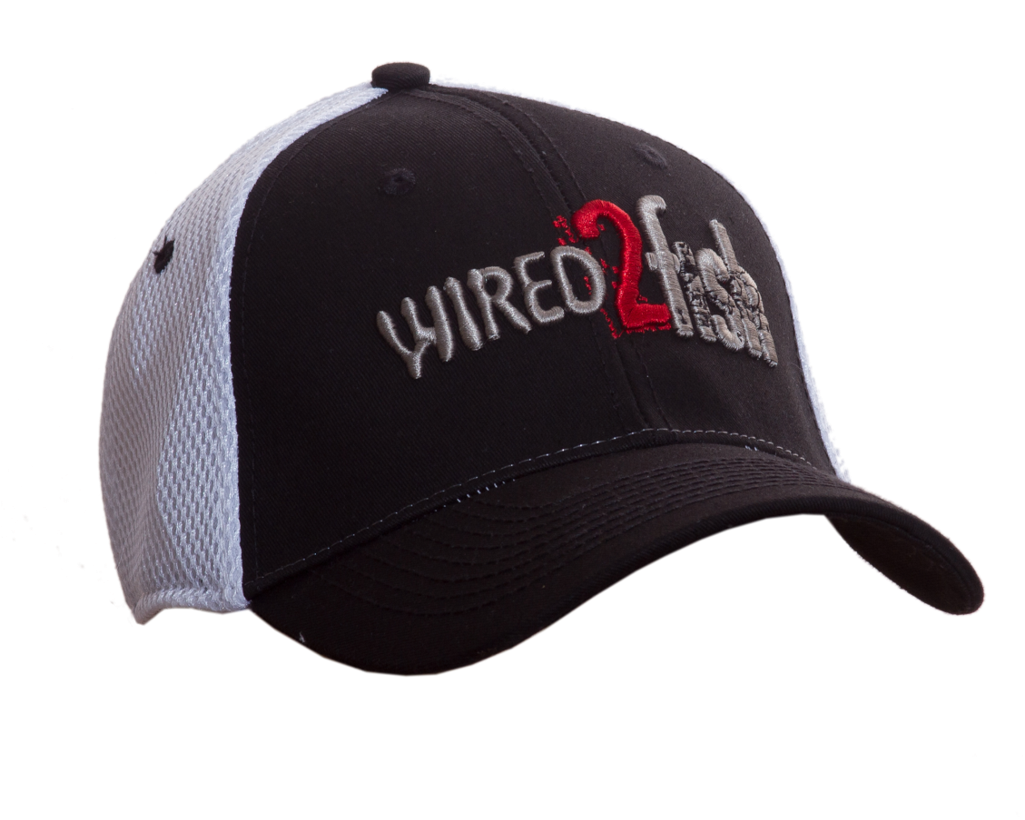 Wired2fish Black With White Mesh Hat Fishing Apparel, - Pearl Izumi Cap (1024x1024), Png Download