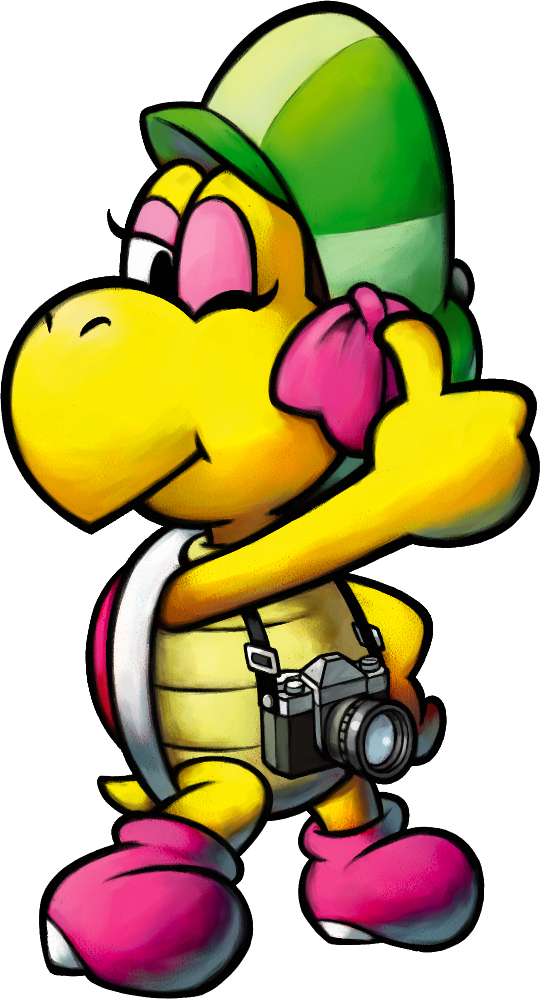 Mariowiki, The Encyclopedia Of Everything Mario Koopa - Mario And Luigi Partners In Time Characters (1106x2024), Png Download