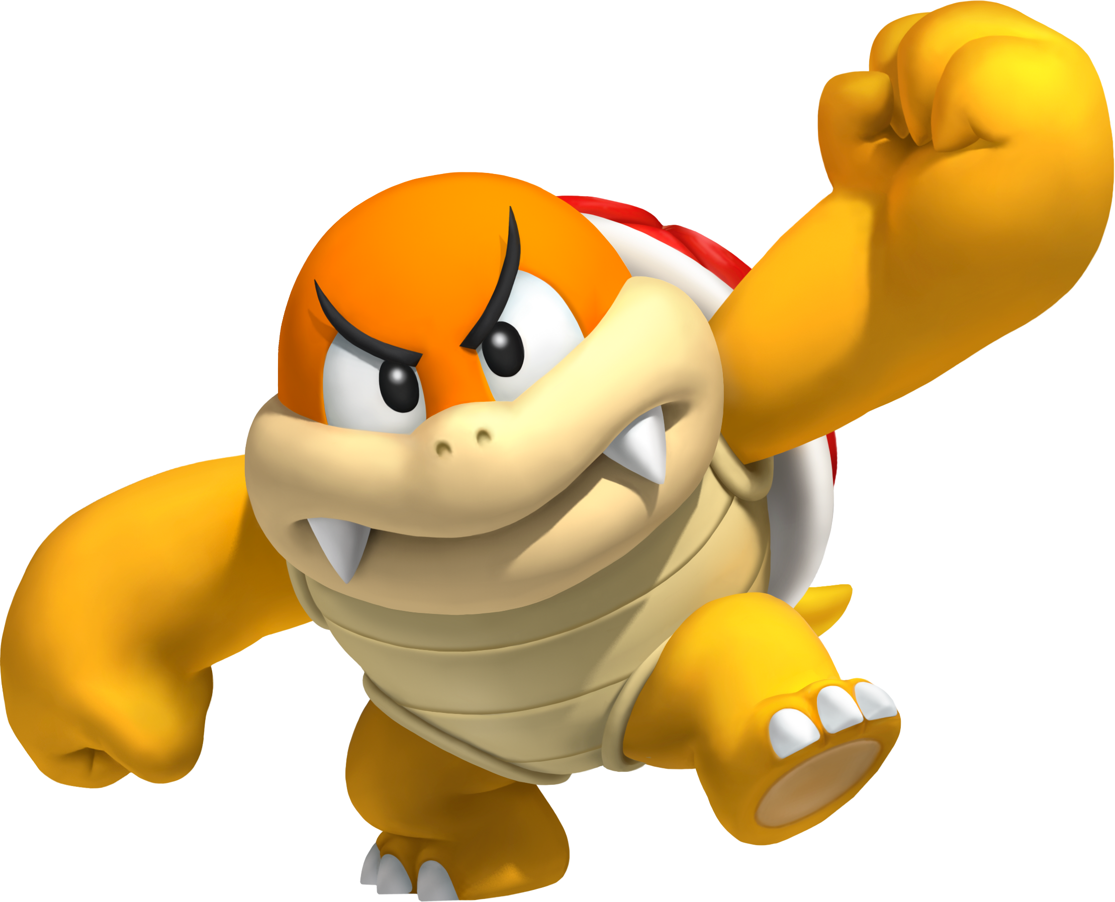 In Common With The Koopa Troopa Species Period - Boom Boom Mario (2218x1794), Png Download